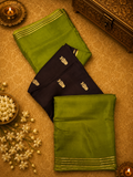 Pure  Mix Mysore Crepe Silk Saree