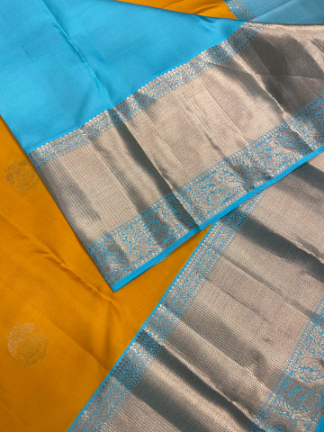 Pure Kanjeevaram silk mark certified saree