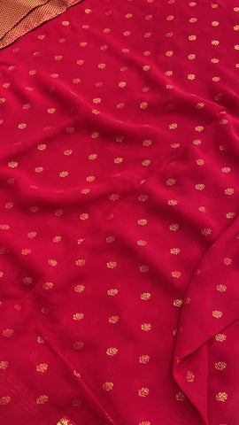Soft Chiffon Georgette Saree