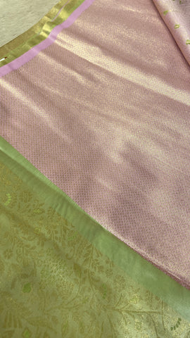 Bridal Semi Tissue Silk Saree