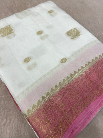 Premium Viscose Crepe Saree✨
