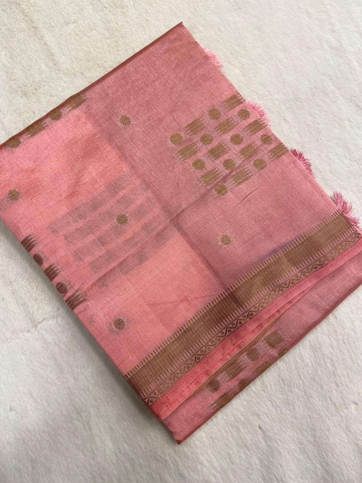 Butter silk saree
