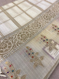 Pure Organza Saree With Designer - 902345