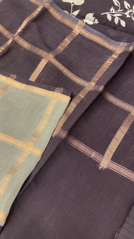 Premium Semi Chanderi Saree