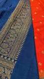 Pure Crepe Banarasi Silk Saree