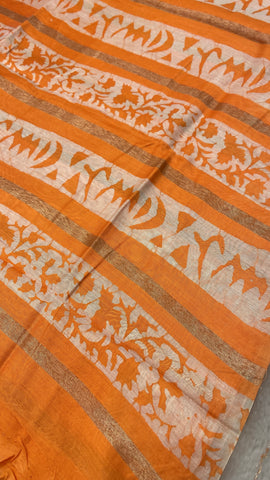Linen Cotton Saree