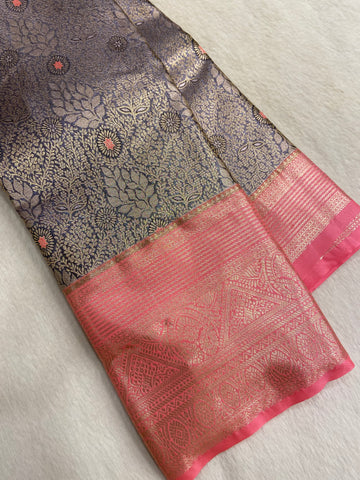 Bridal Tissue Semi Silk Saree