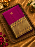 Pure Kanjeevaram Silk Saree- Silk mark certified