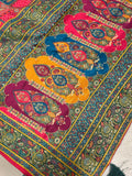 Premium Banarasi Crepe Satin Kalamkari Saree