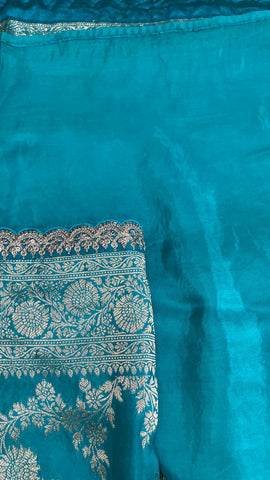 Pure Chinnon Saree✨