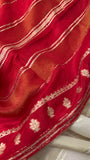 Pure Chinnon Saree ❤️-902050
