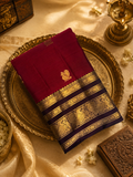 Pure Kanjeevaram Silk Saree- Silk mark certified