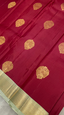 Pure Kanjeevaram silk mark certified saree