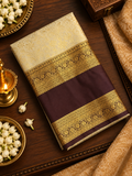 Premium Bridal Semi Kanchipuram Silk Saree - 902334