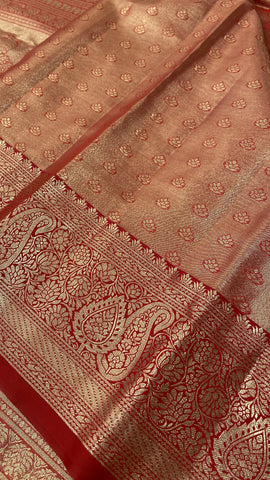 Bridal Semi Tissue Silk Saree