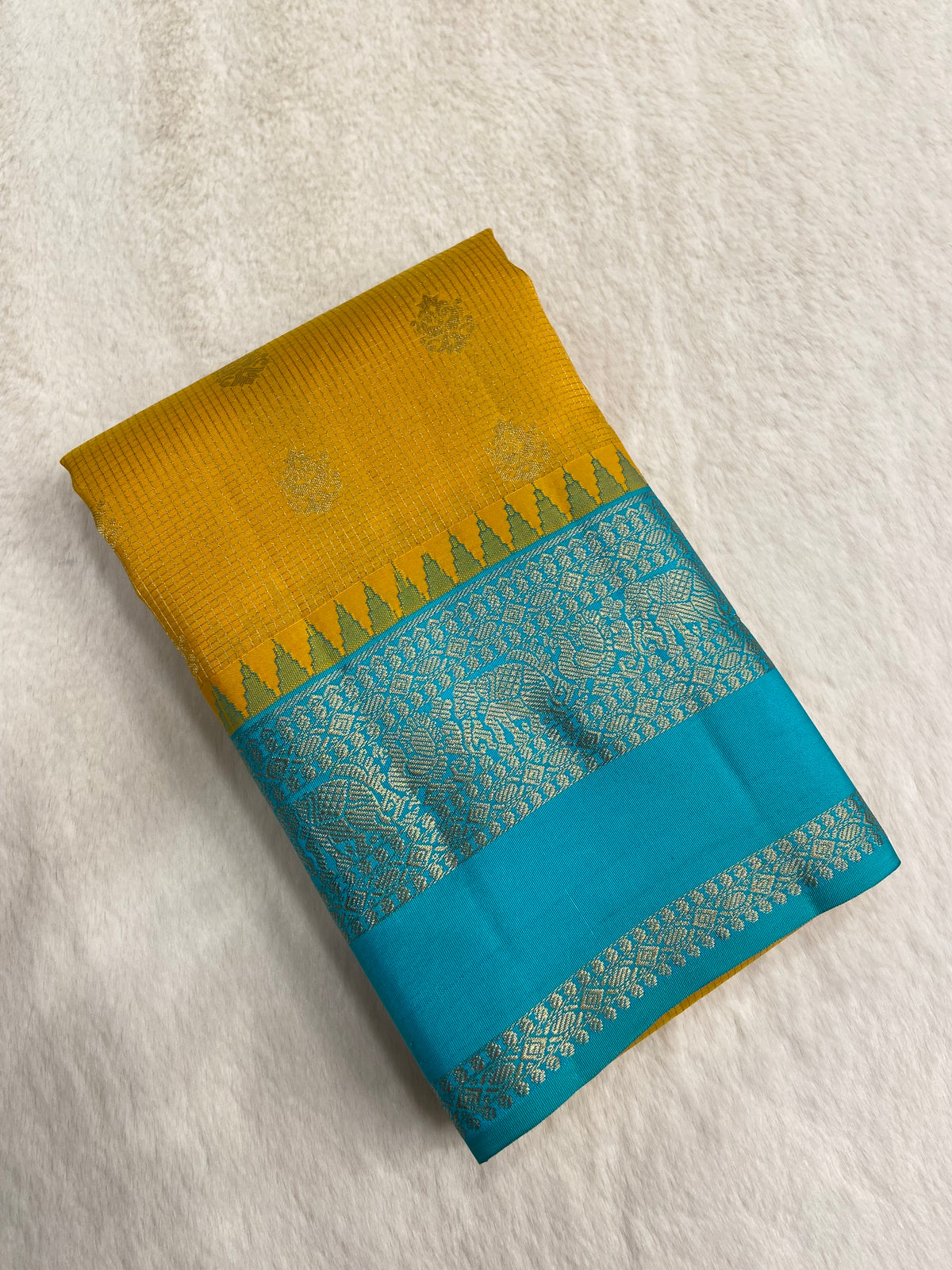 Pure Kanjeevaram silk mark certified saree