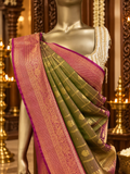 Premium Mini Kanchi Soft Silk Saree - 902835
