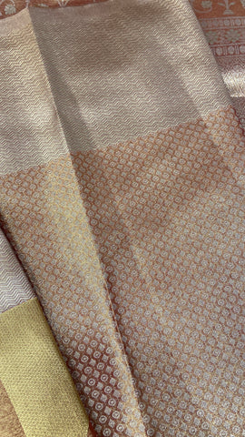 Bridal Semi Tissue Silk Saree