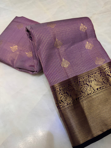 Pure mix Kanjeevaram silk saree