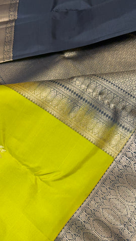 Pure Kanjeevaram silk mark certified saree