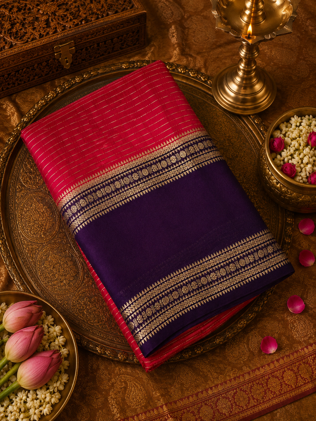 Premium Chanderi Silk Saree