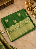 Pure Crepe Satin Silk Saree - 902221