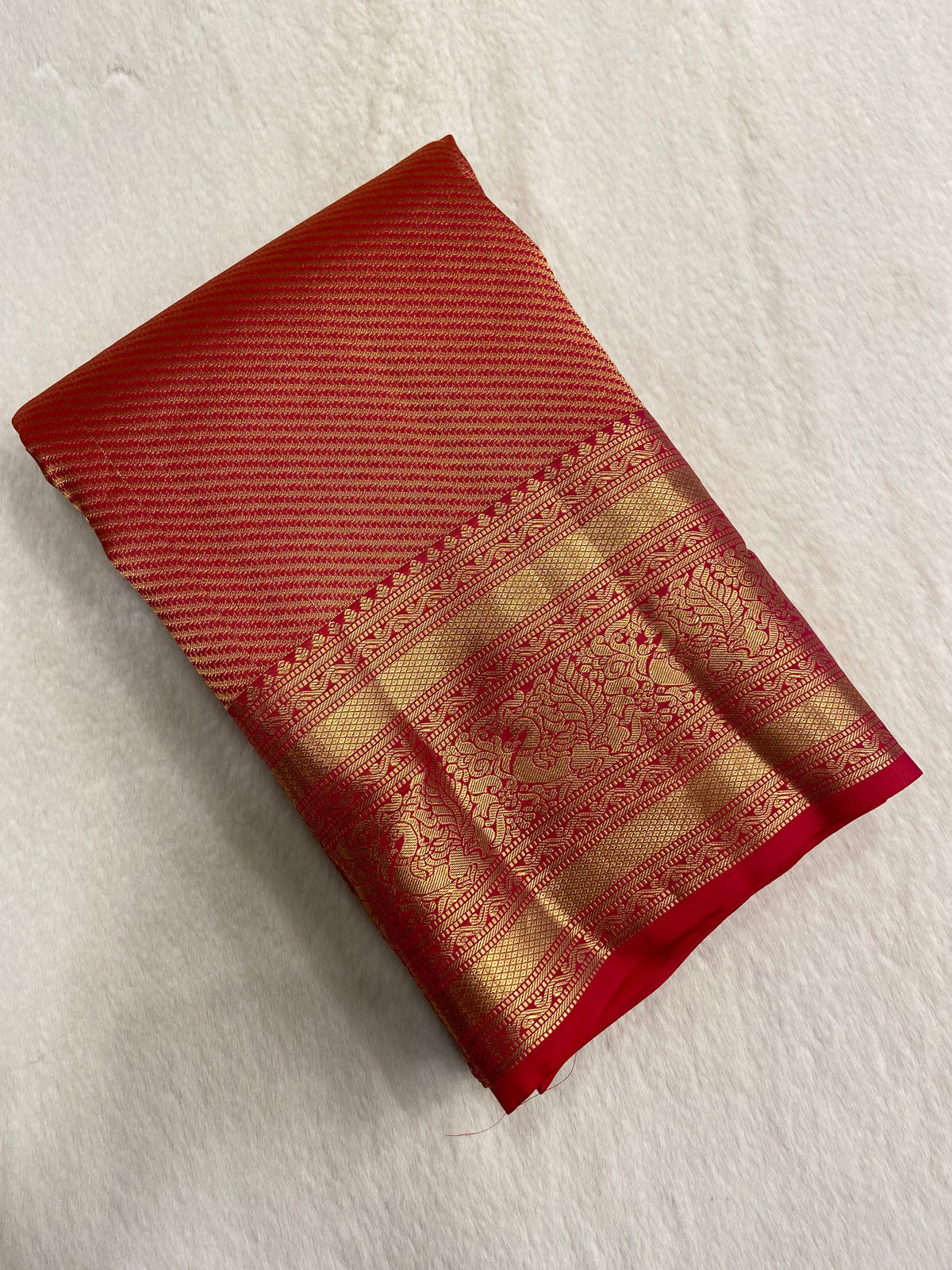 Half Mix Kanjeevaram Silk Saree