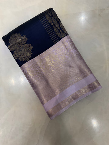 Pure Kanjeevaram silk mark certified saree