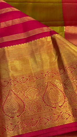 Pure Kanjeevaram Silk certified Saree