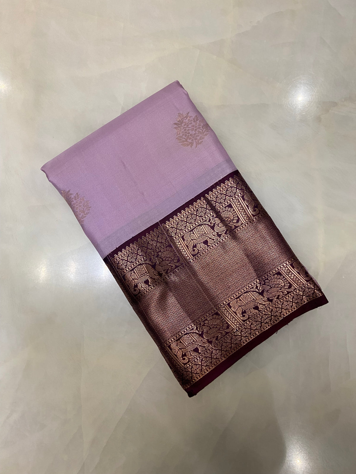 Pure Kanjeevaram silk mark certified saree
