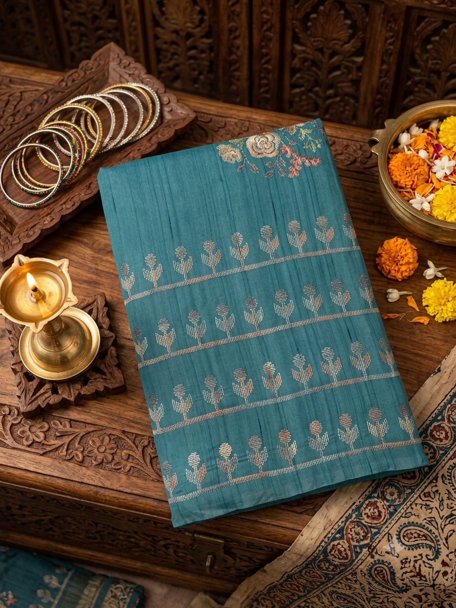 Premium Butter Silk Saree - 901792