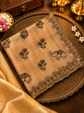Premium Crush Organza Saree - 902658