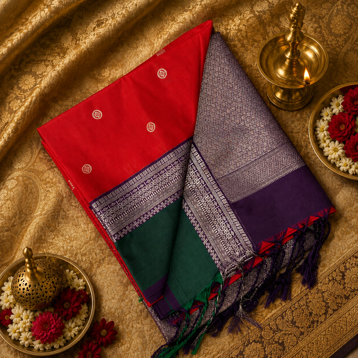 Premium Mini Kanchi Soft Silk Saree