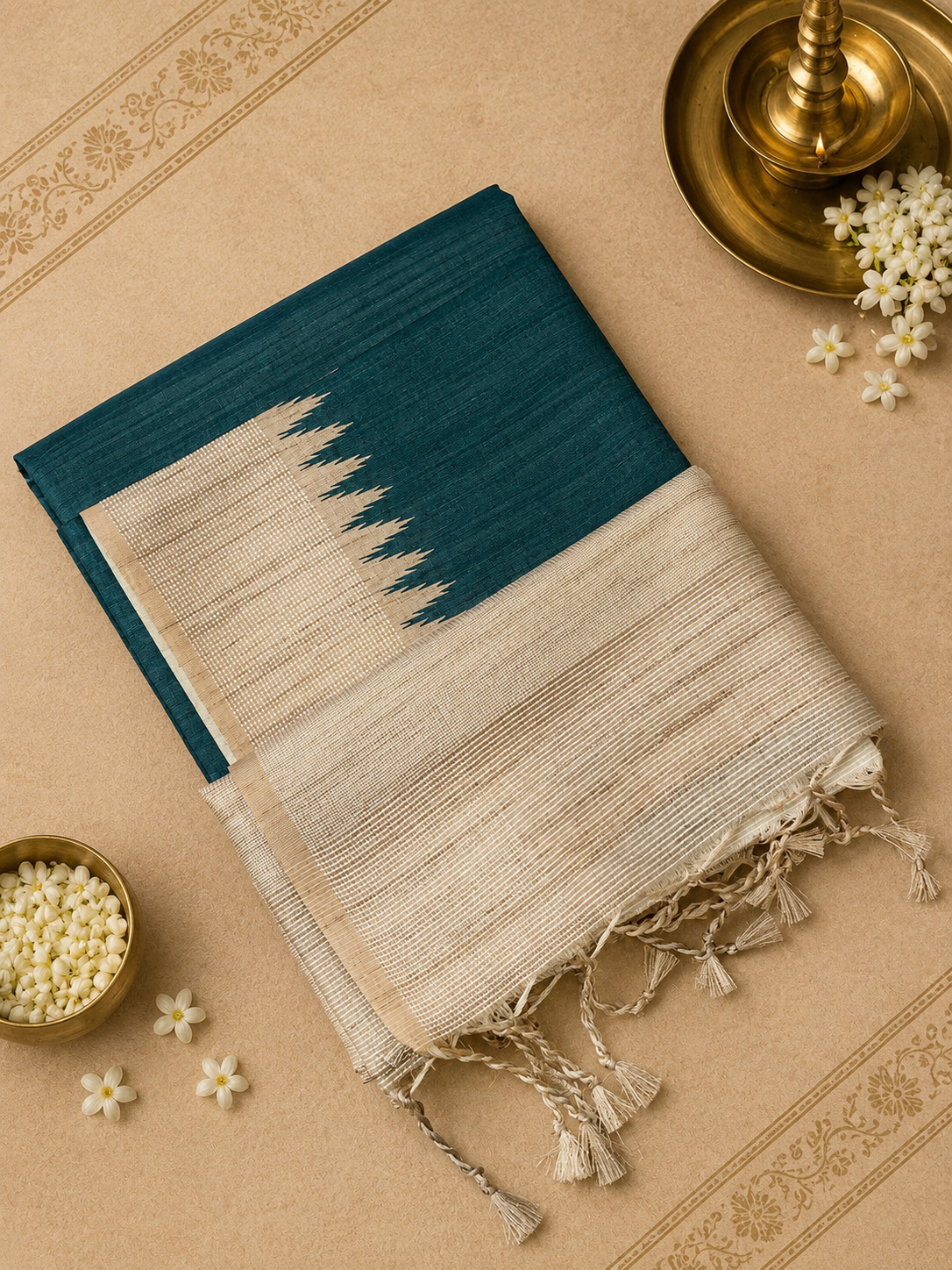 Premium Butter Crepe Saree