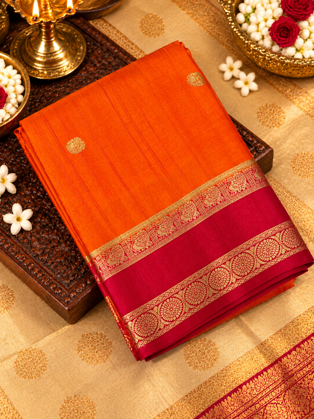 Premium Viscose Crepe Saree - 902974✨