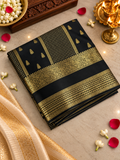 Pure Mix Crepe Mysore Silk Saree - 902033