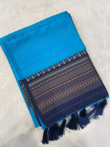 Soft Tassar Silk Saree