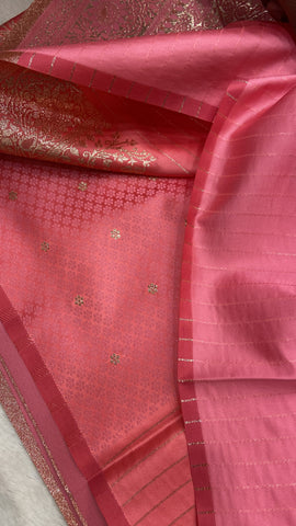 Premium crepe satin silk saree