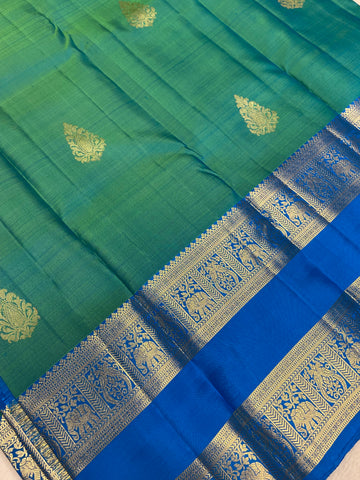 Pure zari handloom Kanjeevaram silk mark certified saree