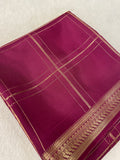 Pure Mix Mysore Crepe Silk Saree