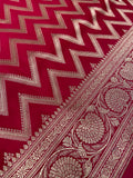 Premium Banarasi Crepe Satin Silk Saree