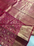 Pure Kanjeevaram Silk Saree- Silk mark certified