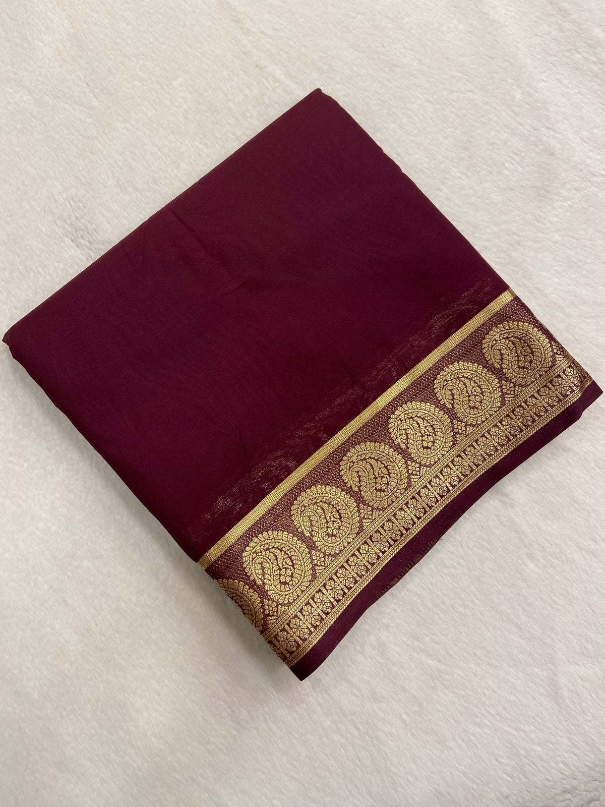 Semi Mysore Silk Saree✨