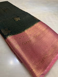 Premium Quality Semi Crepe Mysore Silk Saree