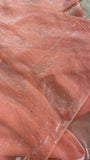 Premium Fendicrush Saree- Peach