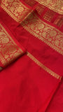 Premium Crepe Mysore Silk Saree With Embroidery - 902533