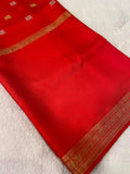 Premium Semi Mysore Crepe Silk Saree - 902499
