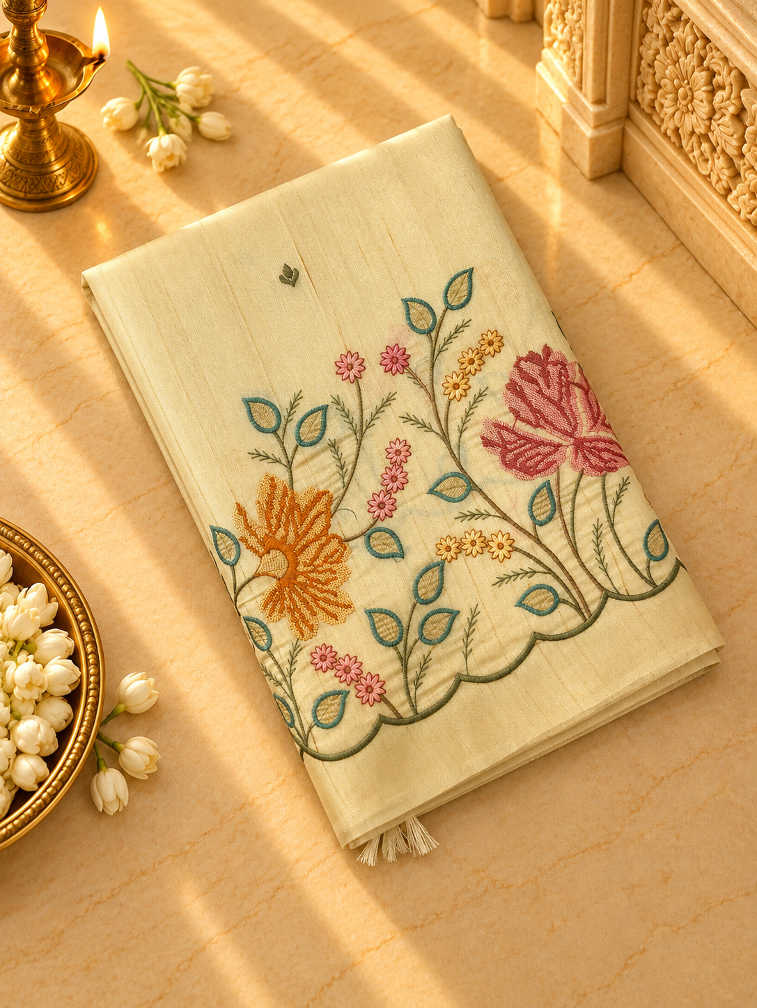 Premium Butter Silk Saree - 901794