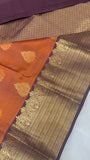 Pure Kanjeevaram Silk Saree- Silk mark certified