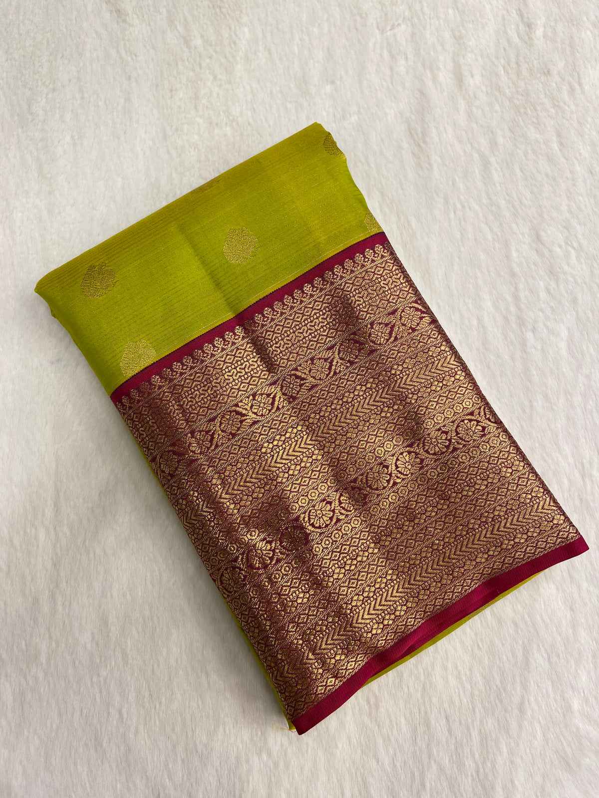 Pure Kanjeevaram silk mark certified saree